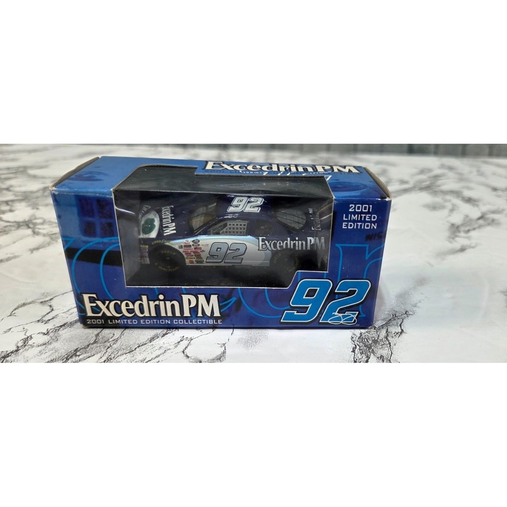 2001 Jimmie Johnson #92 Excedrin PM Chevy 1/64 Diecast Racing Champions NASCAR